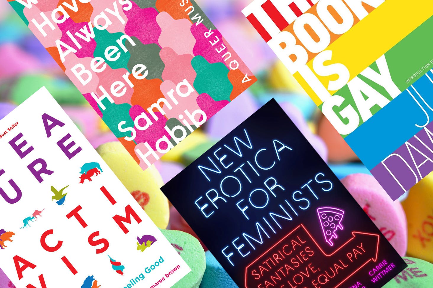 collage of the best sex books to read